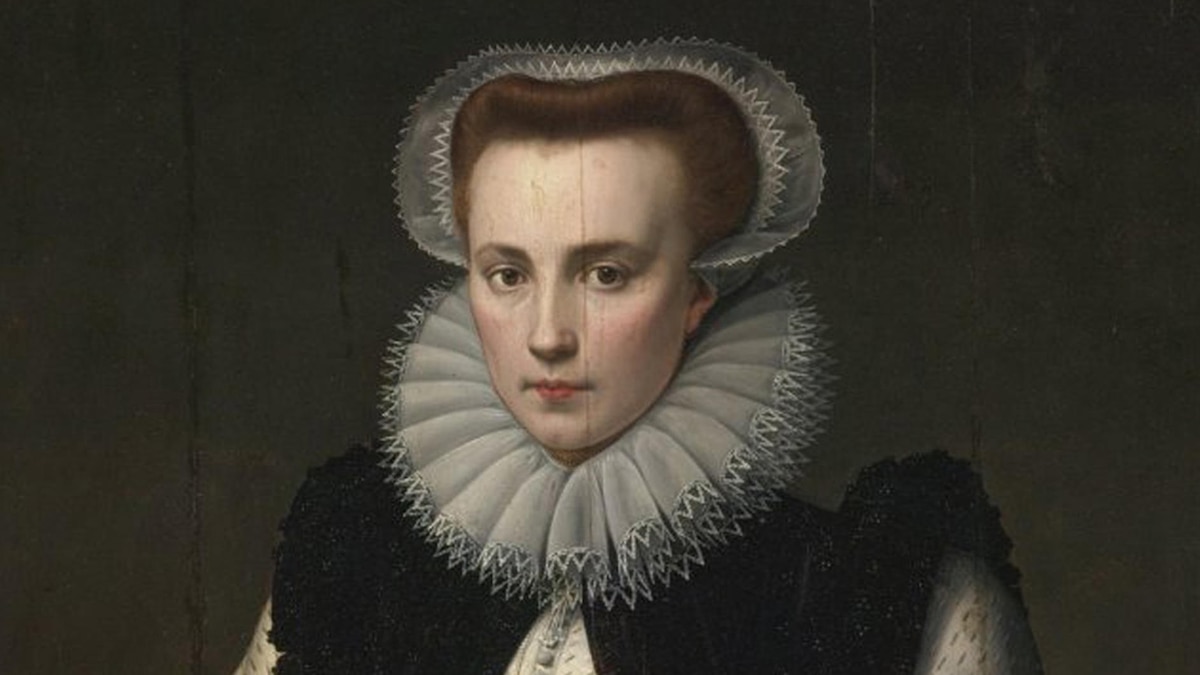 Painting of Elisabeth B&aacute;thory by an unidentified painter