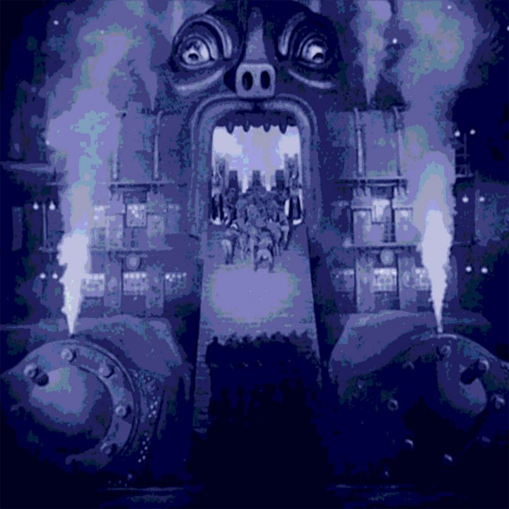 Molech scene in Fritz Lang's Metropolis (1927). movie still